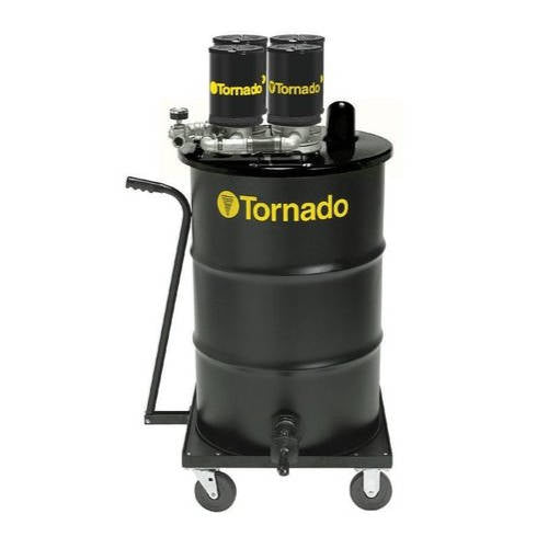 Tornado® Compressed Air Wet Sludge Pick-Up Vacuum - 55 Gallon